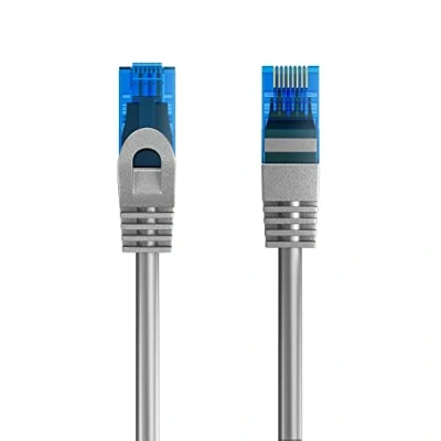 Abbildung von Ewent Ethernet Patchkabel Kategorie 5e U/UTP, Übertragung bis zu 1 Gb, mit Zwei RJ45 Stecker, aus PVC, CCA, AWG 26/7. Ideal für die Glasfaserübertragung Gigabit/LAN Netzwerken, 2 m, Weiß