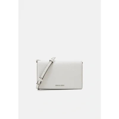Abbildung von Michael Kors JET SET FLAP Xbody Umhängetasche, Damen, Größe: One Size, Optic white