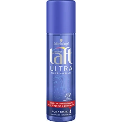 Abbildung von Schwarzkopf 3 Wetter taft Haarlack Pump Fixierung ultra Fixier starker Halt 4, 5er Pack (5 x 200 ml)