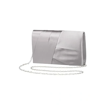 Abbildung von Vera Mont Damen Clutch Tasche unifarben ACC, grau
