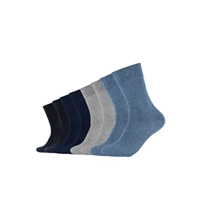 Abbildung von s.Oliver Unisex Essential 8 PACK Socken, Damen, Größe: 39 42, Stone blue