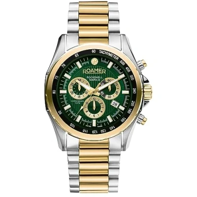 Abbildung von Roamer Herren Armbanduhr Rockshell Mark III Chrono 44 mm Armband Edelstahl 220837 48 75 20