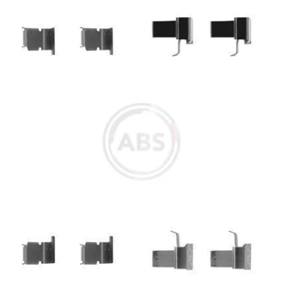 Abbildung von A.B.S. 1262Q Zubehörsatz, Scheibenbremsbelag TOYOTA: MR2 II Coupe, III Cabrio
