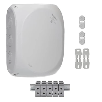 Abbildung von Hensel KF 3535 G, Polycarbonat (PC), Grau, IP66, IP67, IP69, 225 mm, 122 295 mm
