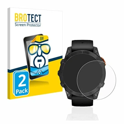 Abbildung von BROTECT (2 Stück Schutzfolie für Garmin Fenix 7 Pro Solar (47 mm) Displayschutz Folie Ultra Klar