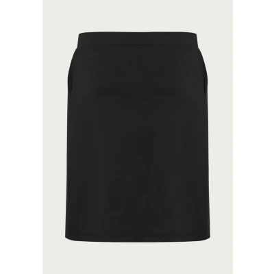 Abbildung von Kaffe Curve Annita Bleistiftrock, Damen, Größe: 42/44, Black deep