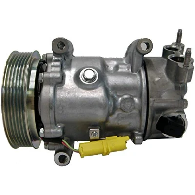 Abbildung von MAHLE ORIGINAL ACP 596 000P Kompressor SD6C12 12 PAG 46 SP A2 R 1234yf, 134a PEUGEOT: 207 CC, 5008 I, 308 I Schrägheck, CITROËN: Berlingo II, C3 II
