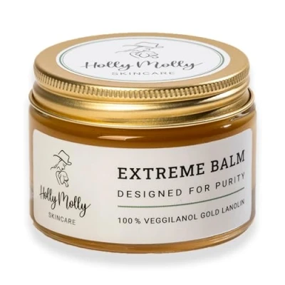 Abbildung von Holly Molly Beruhigender und feuchtigkeitsspendender Extrembalsam, 50 ml: Intensive Pflege mit Veggilanol Gold Lanolin, 100% für ein natürliches gepflegtes Schönheitserlebnis