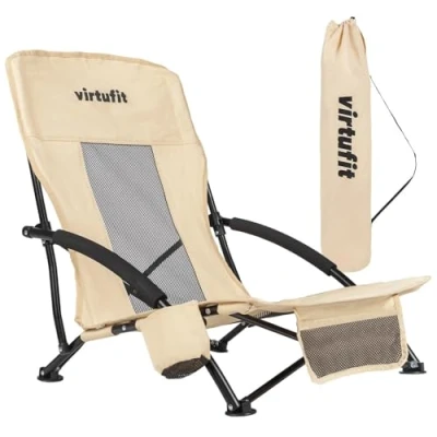 Abbildung von Strandstuhl Klappbar Beige