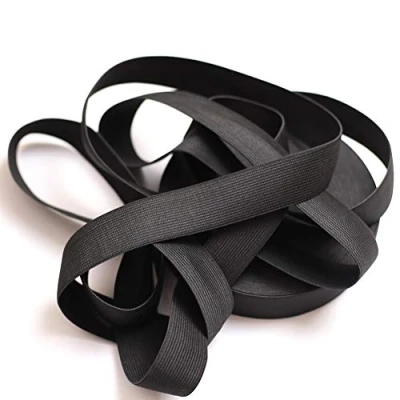 Abbildung von DAHI gummiband 20 meter Elastisches Band breite 3cm Wäschegummi Gummizug Gummilitze (20meter/3cm schwarz)