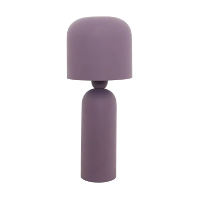 Abbildung von Kare Design Tischlampe Maya Violett, Metall, Skandinavisch, Moderne Tischleuchte, Schreibtischlampe, Büro, Wohnzimmer, Schlafzimmer, Office, keine Leuchtmittel inklusive, 39x15.5x15.5 (HxBxT)