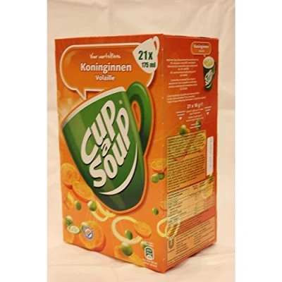 Abbildung von Unilever Königinnensuppe, Coup a Soup, Tütensuppe, Tassensuppe, 21 x 175ml