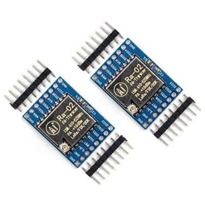 Abbildung von TECNOIOT 2pcs SX1278 LoRa 433MHz Ra 02 Wireless Spread Spectrum Transmission Socket Ra02