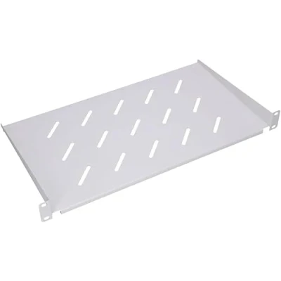 Abbildung von Extralink Fachboden, speziell für Rack Schrank 1U, Netzwerkschrank 19 Zoll, Tiefe 350 MM, einfache Montage, Traglast bis 20Kg,für Serverschrank und Serverräume,Passiv belüftet, grau