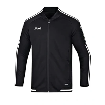 Abbildung von JAKO Striker Sweatjacke, Herren, Größe: 46/48, Schwarz/weiß