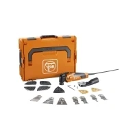 Abbildung von Fein MM 500 PLUS CE Set 72296775000 Multifunktionswerkzeug inkl. Koffer, mit Zubehör 350 W (72296775000)