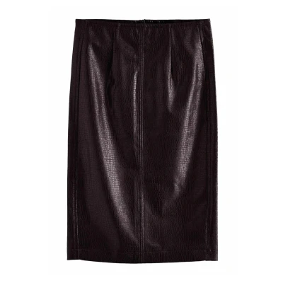 Abbildung von Next Regular FIT Bleistiftrock, Damen, Größe: 42xR, Brown
