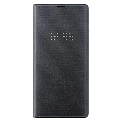 Abbildung von LED View Cover für Galaxy S10+ Schwarz