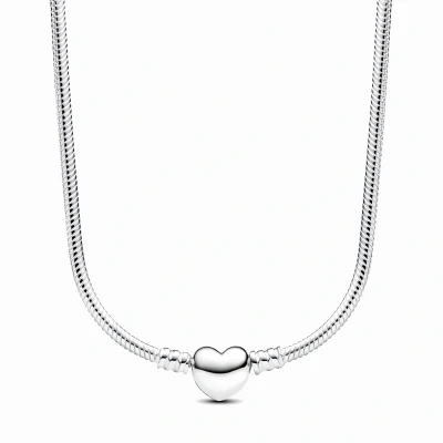 Abbildung von Pandora Clasp Snake Halskette, Damen, Größe: 45, Sterling silver