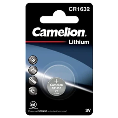 Abbildung von Camelion CR1632 3V 120mAh Lithium Button Cell 1pk FAST USA SHIP by