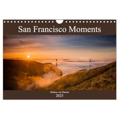 Abbildung von San Francisco Moments (Wandkalender 2025 DIN A4 quer), CALVENDO Monatskalender