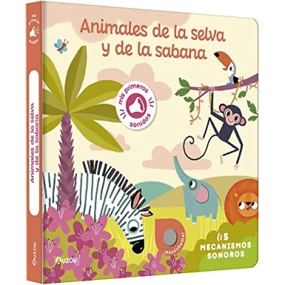 Abbildung von Mis primeros sonidos. Animales de la selva y sabana (Mis primeras imágenes para escuchar)