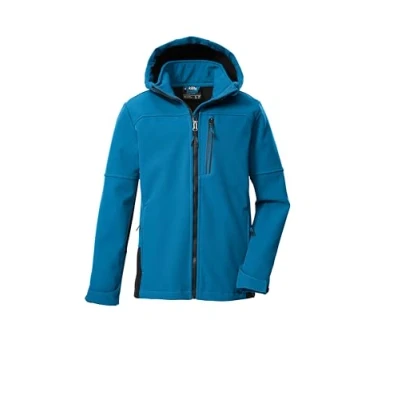 Abbildung von killtec Jungen Softshelljacke mit Kapuze KOW 226 BYS SFTSHLL JCKT, azur, 128, 43515 000