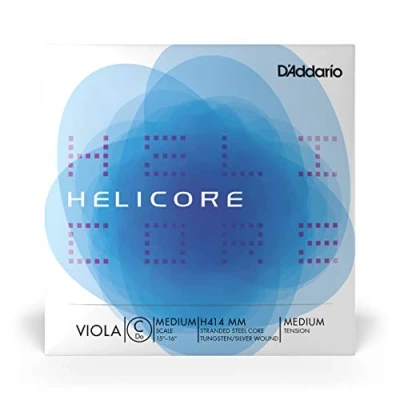 Abbildung von D&#039;Addario H414 MM Helicore Viola Einzelsaite &#039;C&#039; Wolfram umsponnen Medium
