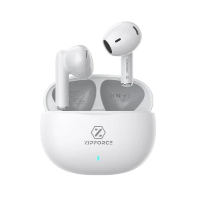 Abbildung von ZIPFORCE True Wireless Earbuds, in Ear Bluetooth 5.3 Headphones 4 Mics ENC Clear Call, Earbuds Touch Control 40 Playtime, IPX6 Waterproof TWS, Light Weight Earphones