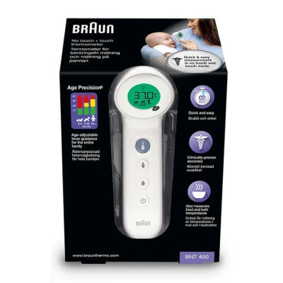 Abbildung von Braun Healthcare BNT400EE No Touch + Thermometer mit Altersgenauigkeit