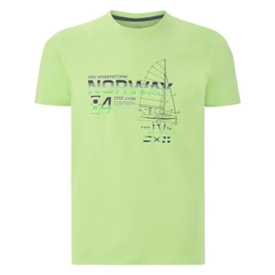 Abbildung von Jan Vanderstorm EILI Tshirt print, Herren, Größe: XL, Hellgrün