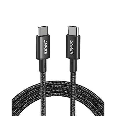 Abbildung von Anker USB C auf Kabel, 100W 1,8m lang für iPhone 15, MacBook Pro 2020, iPad Air 4, Galaxy S21, Pixel, Switch, LG