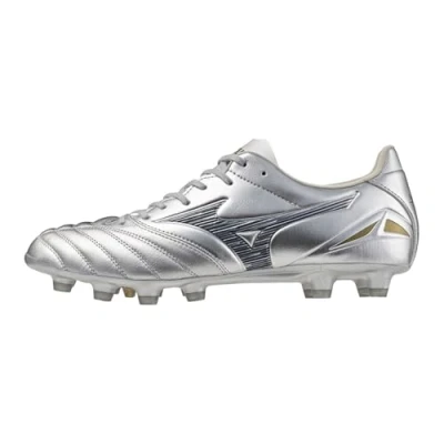 Abbildung von Mizuno Morelia Neo IV Pro Fußballschuh für Herren, silber / schwarz, 42 EU
