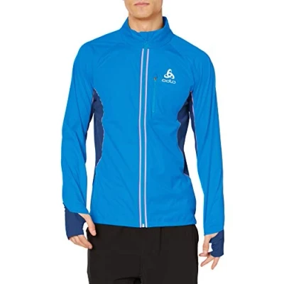 Abbildung von Odlo Herren Zeroweight Pro Jacke, Directoire Blue Estate Blue, XXL