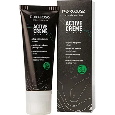 Abbildung von LOWA Wachspflege Active Creme 75ml SCHWARZ Schuhcreme