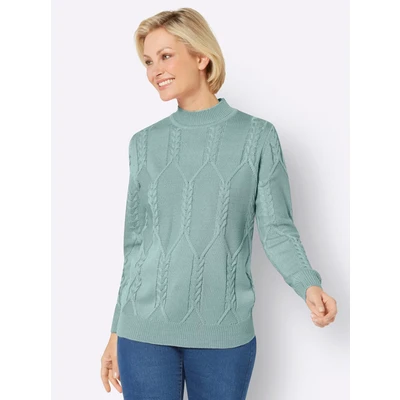 Abbildung von Classic Basics Strickpullover &quot;Stehkragen Pullover&quot;