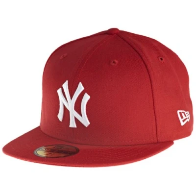 Abbildung von New Era York Yankees MLB Basic Red 59Fifty Basecap 7 56cm (M)