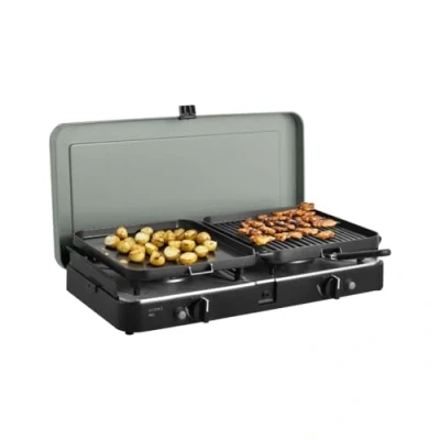 Abbildung von Cadac Camping Gasgrill 2 Cook 3 Pro Deluxe 50mbar BBQ Tischgrill Campinggrill