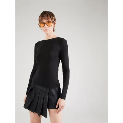 Abbildung von ONLY Onlriley Oneck Langarmshirt, Damen, Größe: Small, Black