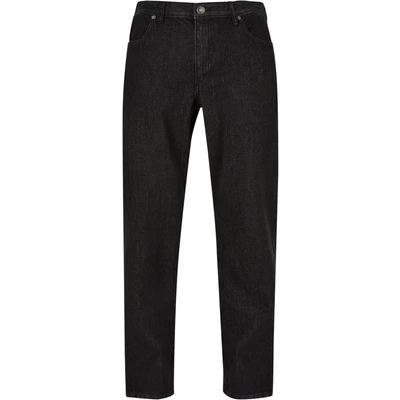 Abbildung von Urban Classics Straight SLIT Jeans Leg, Herren, Größe: 36, Black raw