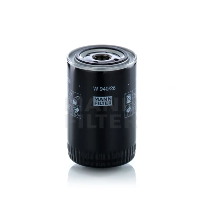 Abbildung von MANN FILTER W 940/26 Ölfilter 1 12 UNF 1B mit einem Rücklaufsperrventil Anschraubfilter