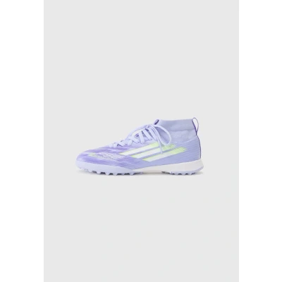 Abbildung von adidas Performance F50 Sparkfusion League Unisex Fußballschuhe Turf für Kinder, Größe: 38, Violet tone/lucid lemon/purple rush Schuhe
