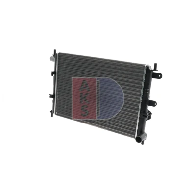Abbildung von AKS DASIS 099297N Kühler, Motorkühlung Aluminium 525 365 42 Kühlrippen mechanisch gefügt FORD: ESCORT 5 Schrägheck, Cabriolet