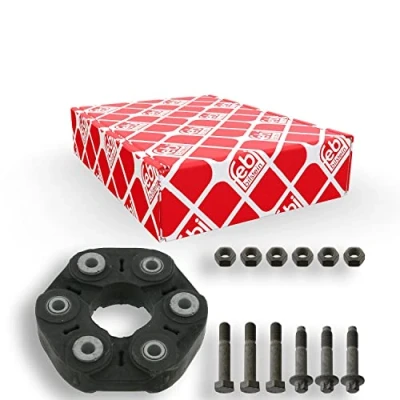 Abbildung von FEBI BILSTEIN 43522 Hardyscheibe 96 hinten 126 mit Schrauben Muttern BMW: 3 Limousine, Touring, 5 Limousine
