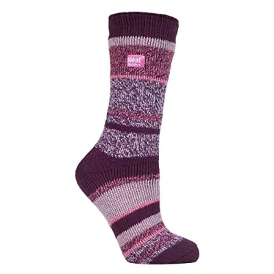 Abbildung von HEAT HOLDERS Damen Warme Streifen Winter Thermosocken Socken Bunte Muster 37 42 eur (Cosby)