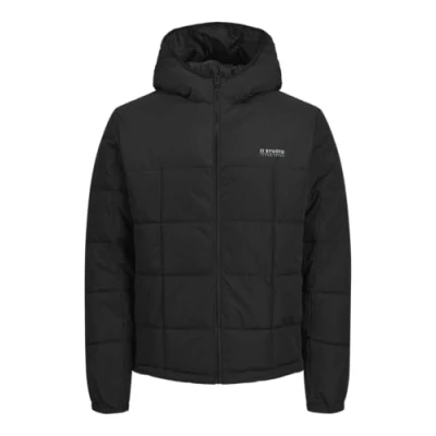 Abbildung von JACK&amp;JONES PLUS Herren JJBEN Square Hood Jacket PLS Jacke, Black, 3XL
