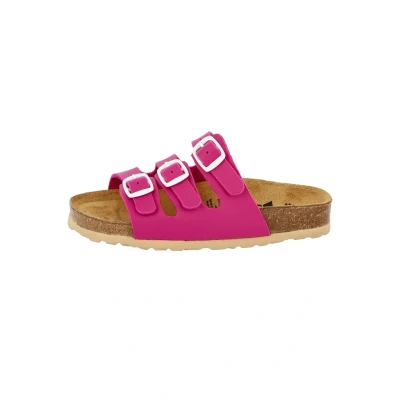 Abbildung von LICO Badeschuhe Bioline KIDS Pantolette flach für Kinder, Größe: 28, Pink Schuhe