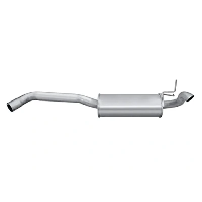 Abbildung von HELLA 8LD 366 034 181 Endschalldämpfer hinten mit Anbauteilen