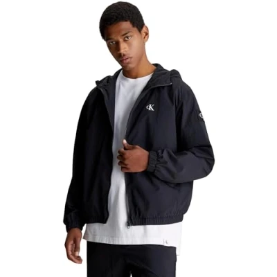 Abbildung von Calvin Klein Jeans Windbreaker, Herren, Größe: XXL, Black