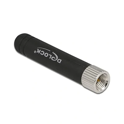 Abbildung von Delock LPWAN 868 MHz Antenne SMA Stecker 1,6 dBi omnidirektional starr schwarz